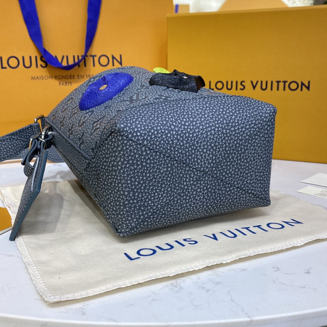 #m20875 l**is V*t*n monogram virgil abloh’s “climbing” hobo cruiser pm-dark