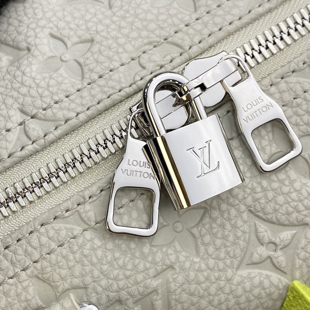#m20901 l**is V*t*n taurillon monogram keepall 50 bag-cream