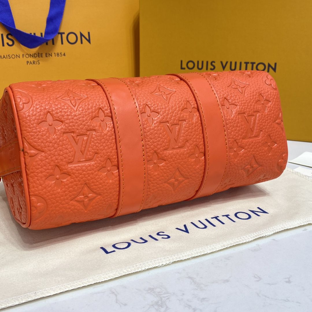 #m20930 l**is V*t*n taurillon monogram keepall bandouliÈre 25