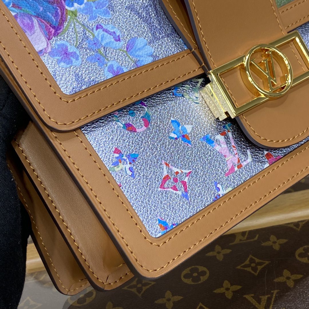 #m21266 l**is V*t*n nicolas ghesquière’s buttercup dauphine mm bag