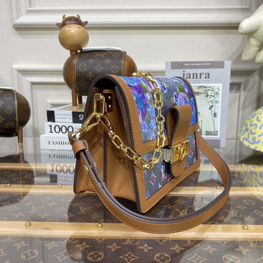 #m21266 l**is V*t*n nicolas ghesquière’s buttercup dauphine mm bag
