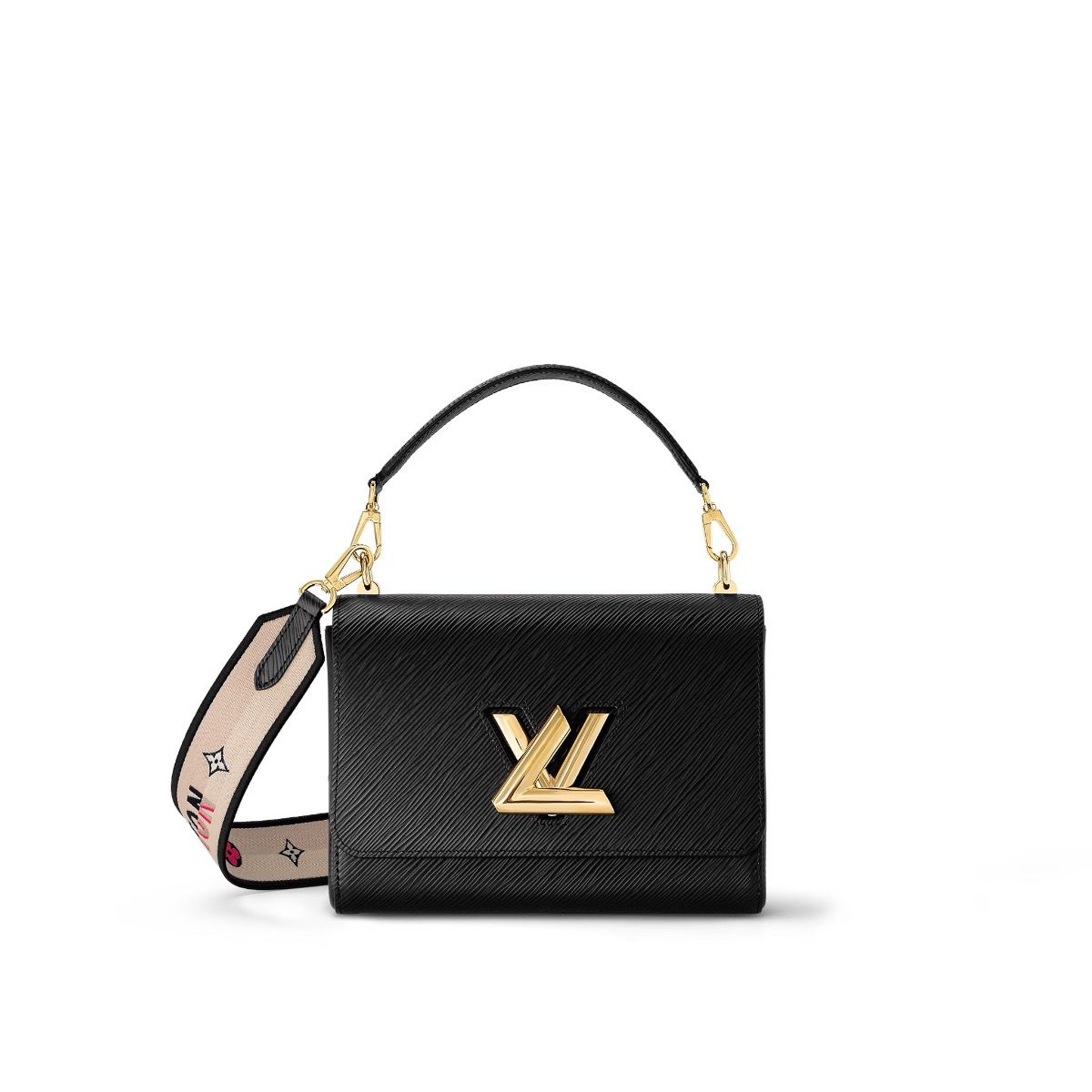 #m21554 l**is V*t*n monogram flowers twist mm handbag