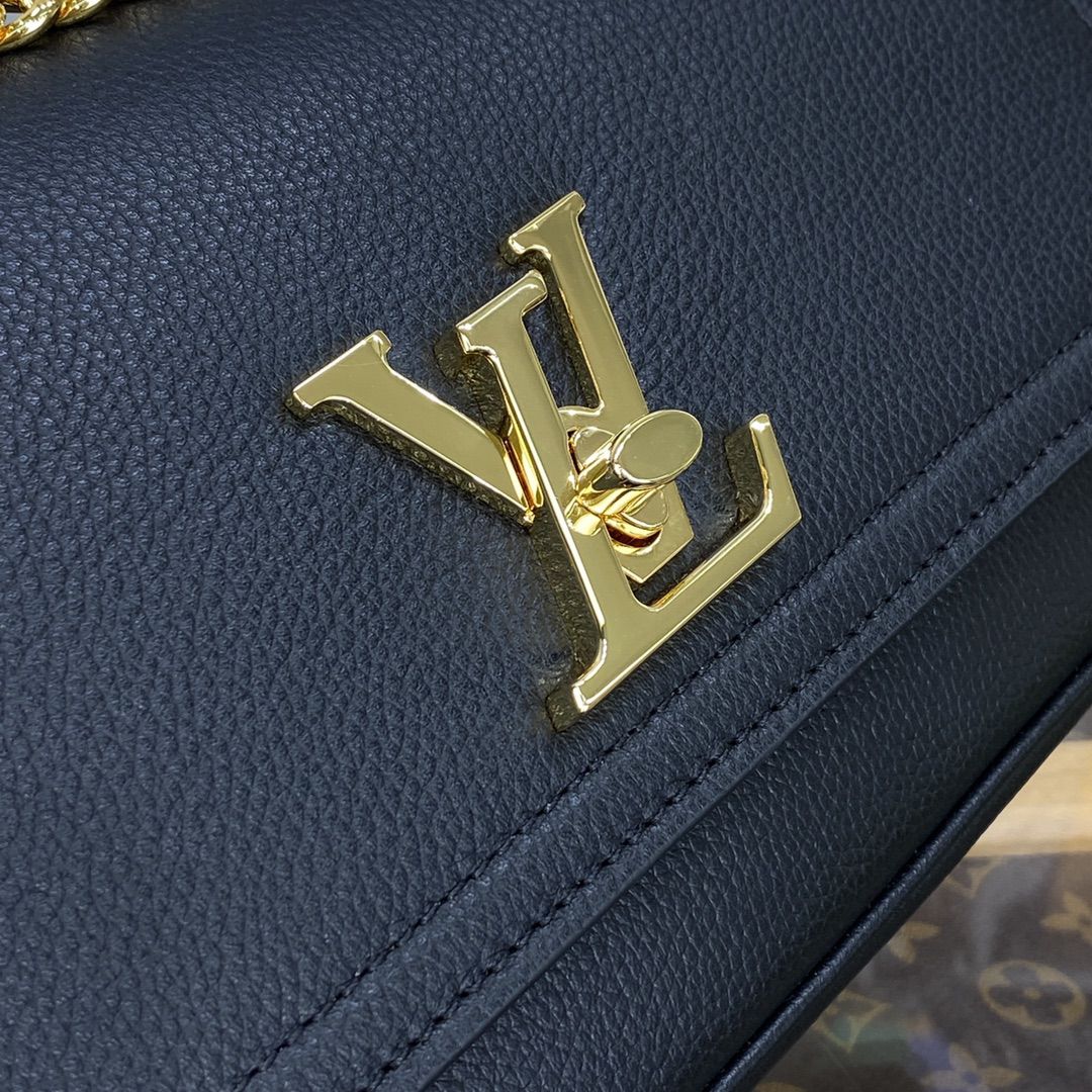 #m22303 l**is V*t*n lockme chain bag east west