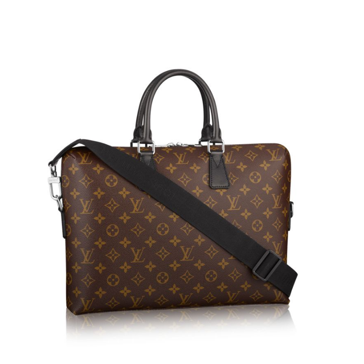 #m40868 l**is V*t*n monogram porte documents jour 15" laptop bag