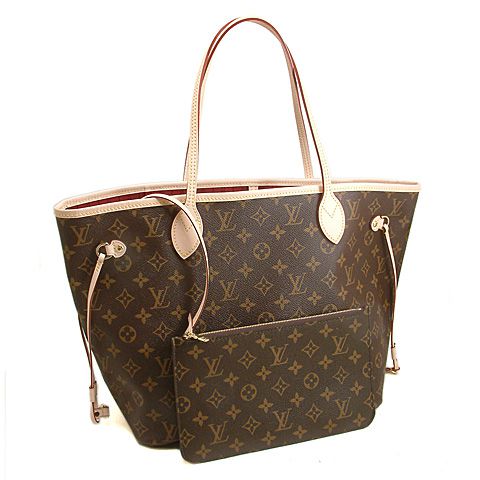 #m40996 l**is V*t*n 2014 new monogram neverfull mm/ red with pochette