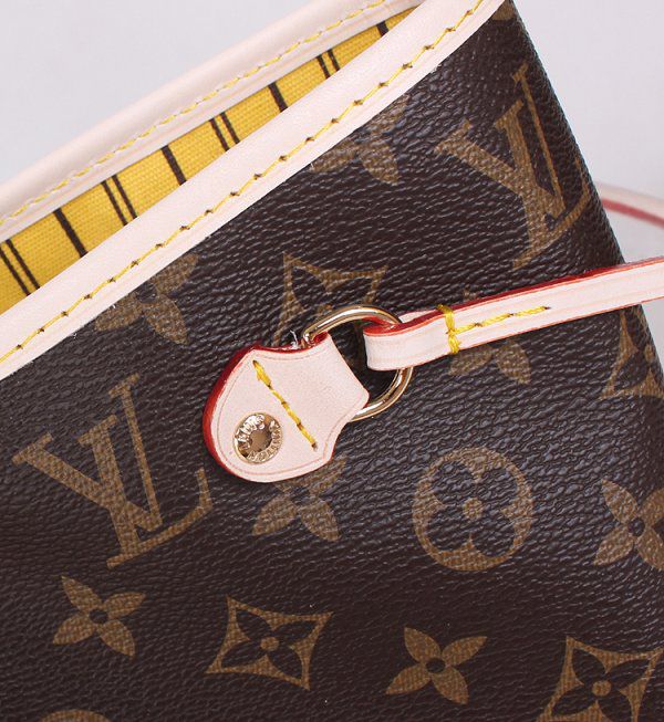 #m40997 l**is V*t*n 2014 new monogram neverfull mm / yellow  with pochette