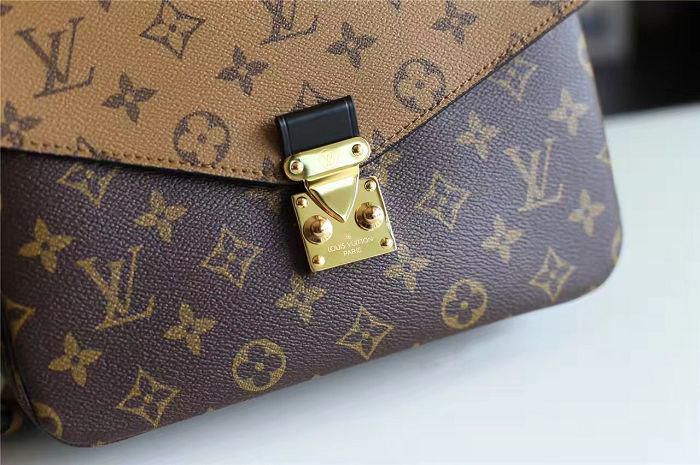 #m41465 l**is V*t*n 2016 premium monogram canvas pochette métis handbag