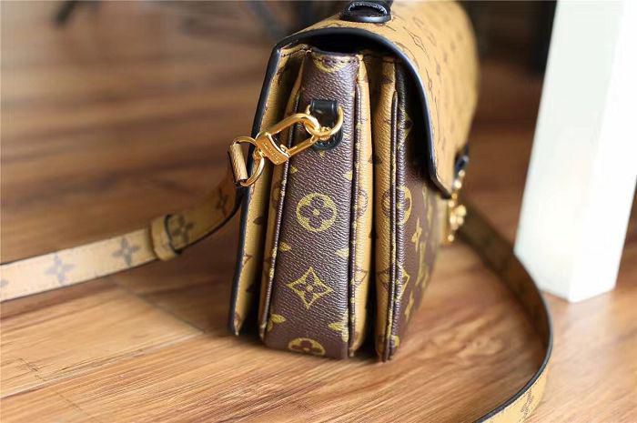 #m41465 l**is V*t*n 2016 premium monogram canvas pochette métis handbag