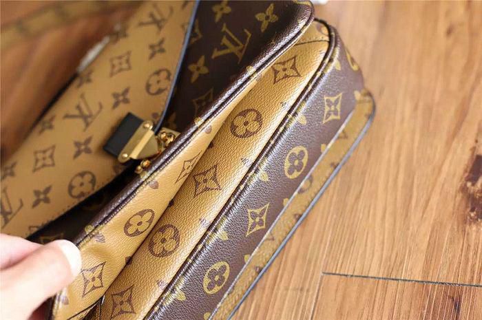 #m41465 l**is V*t*n 2016 premium monogram canvas pochette métis handbag