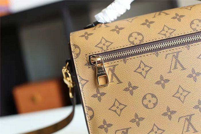 #m41465 l**is V*t*n 2016 premium monogram canvas pochette métis handbag