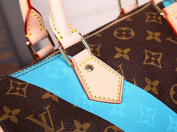 m41533 l**is V*t*n 2015 summer monogram v speedy 30 handbag- turquoise