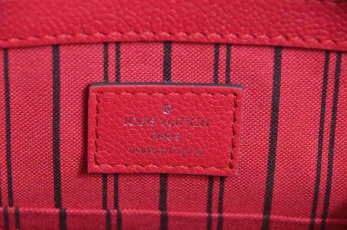 #m41747l**is V*t*n 2016 empreinte pont neuf mini handbag-red