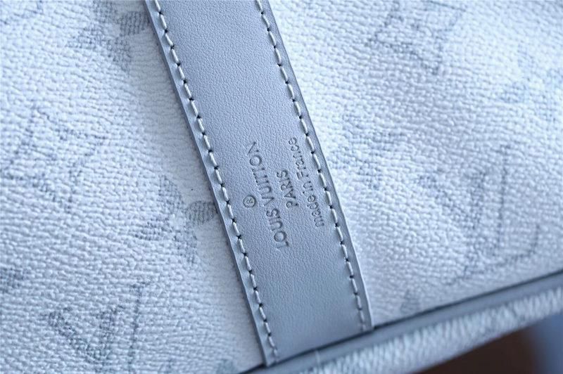 #m44643 l**is V*t*n 2019 historic monogram canvas keepall bandoulière 50-white