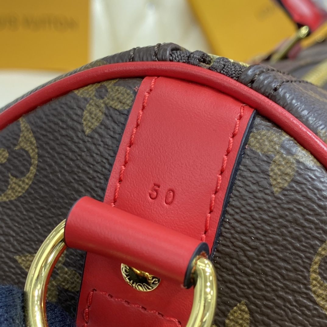 #m44740 l**is V*t*n summer edition classic monogram canva keepall bandouliere 50