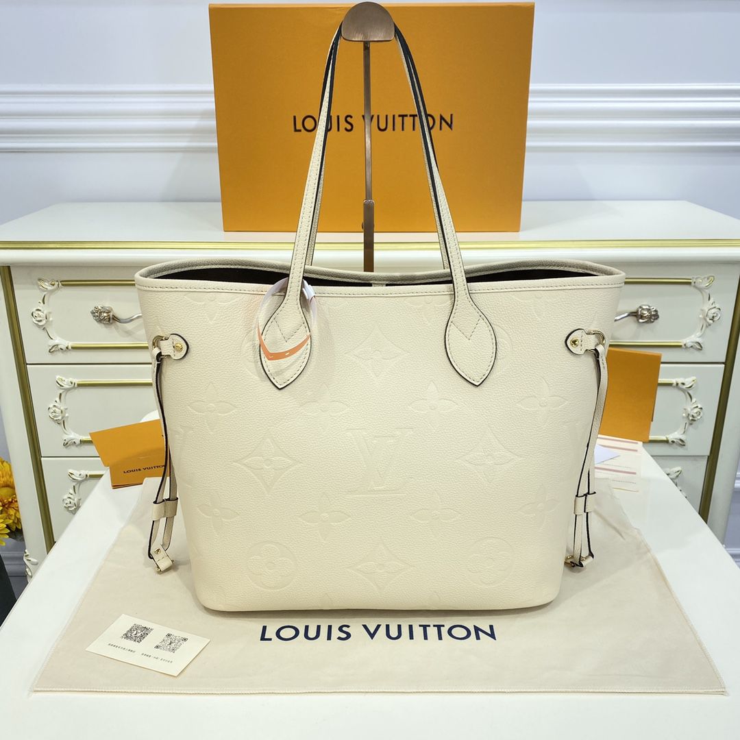 #m45684 l**is V*t*n monogram empreinte neverfull mm tote