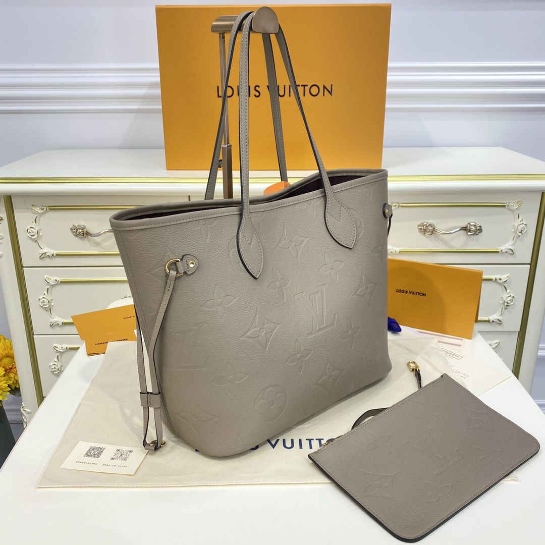 #m45686 l**is V*t*n monogram empreinte neverfull mm tote