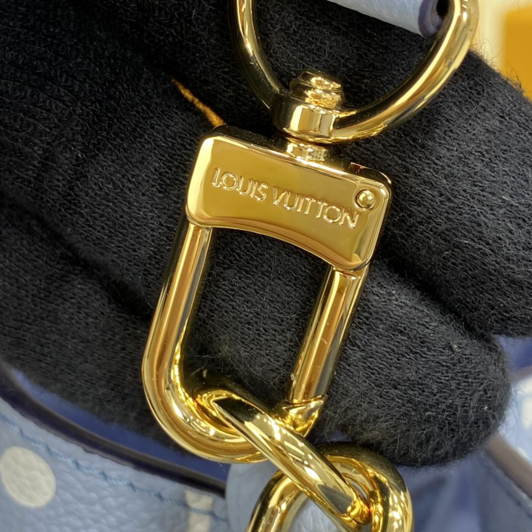 #m45709 l**is V*t*n monogram empreinte néonoé bb bucket bag-summer blue
