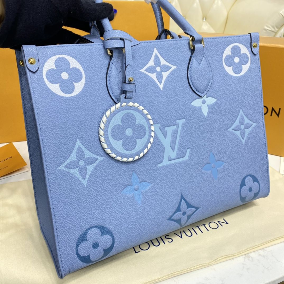 #m45718 l**is V*t*n monogram empreinte by the pool collection onthego mm-blue