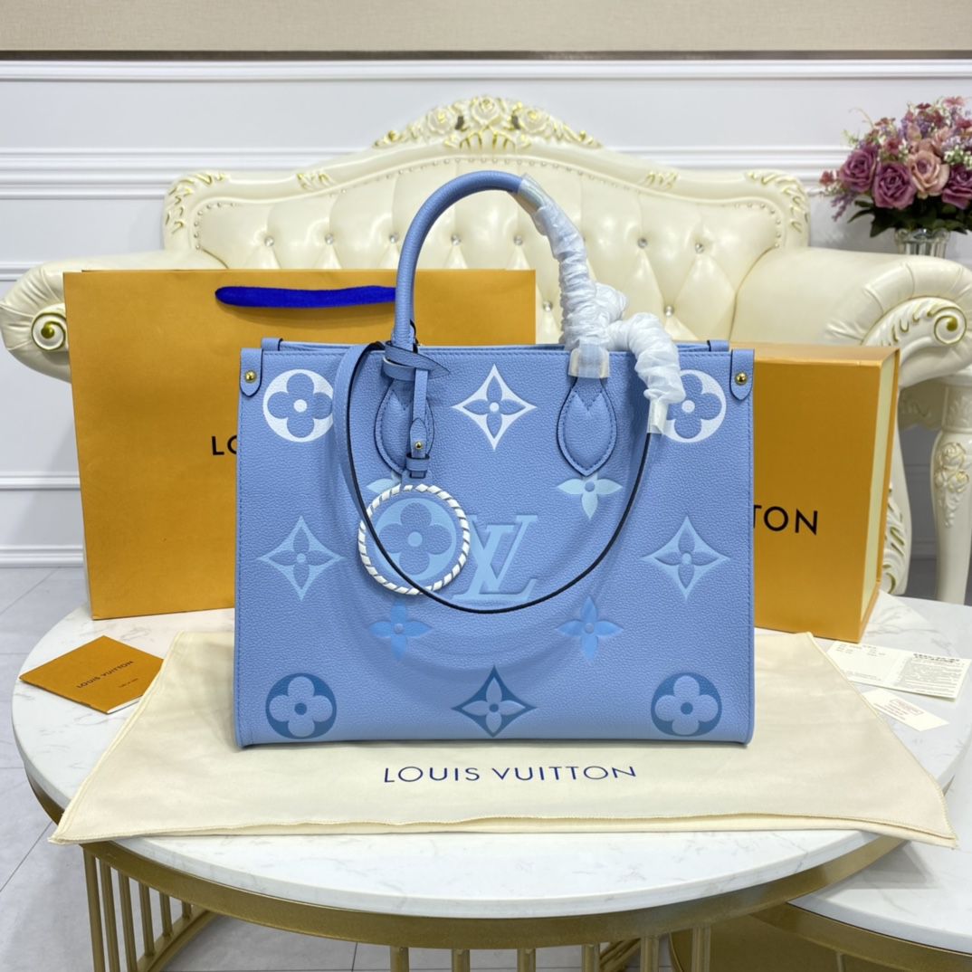 #m45718 l**is V*t*n monogram empreinte by the pool collection onthego mm-blue