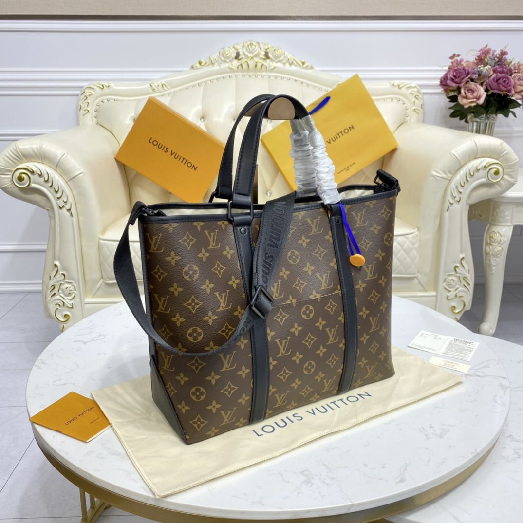 #m45734 l**is V*t*n monogram macassar week-end tote pm