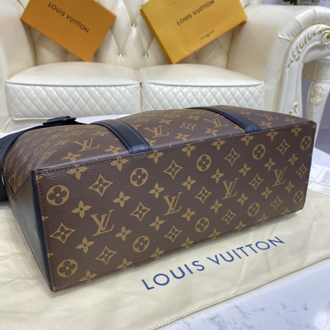 #m45734 l**is V*t*n monogram macassar week-end tote pm