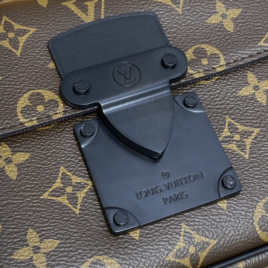 #m45806 l**is V*t*n monogram macassar s lock messenger