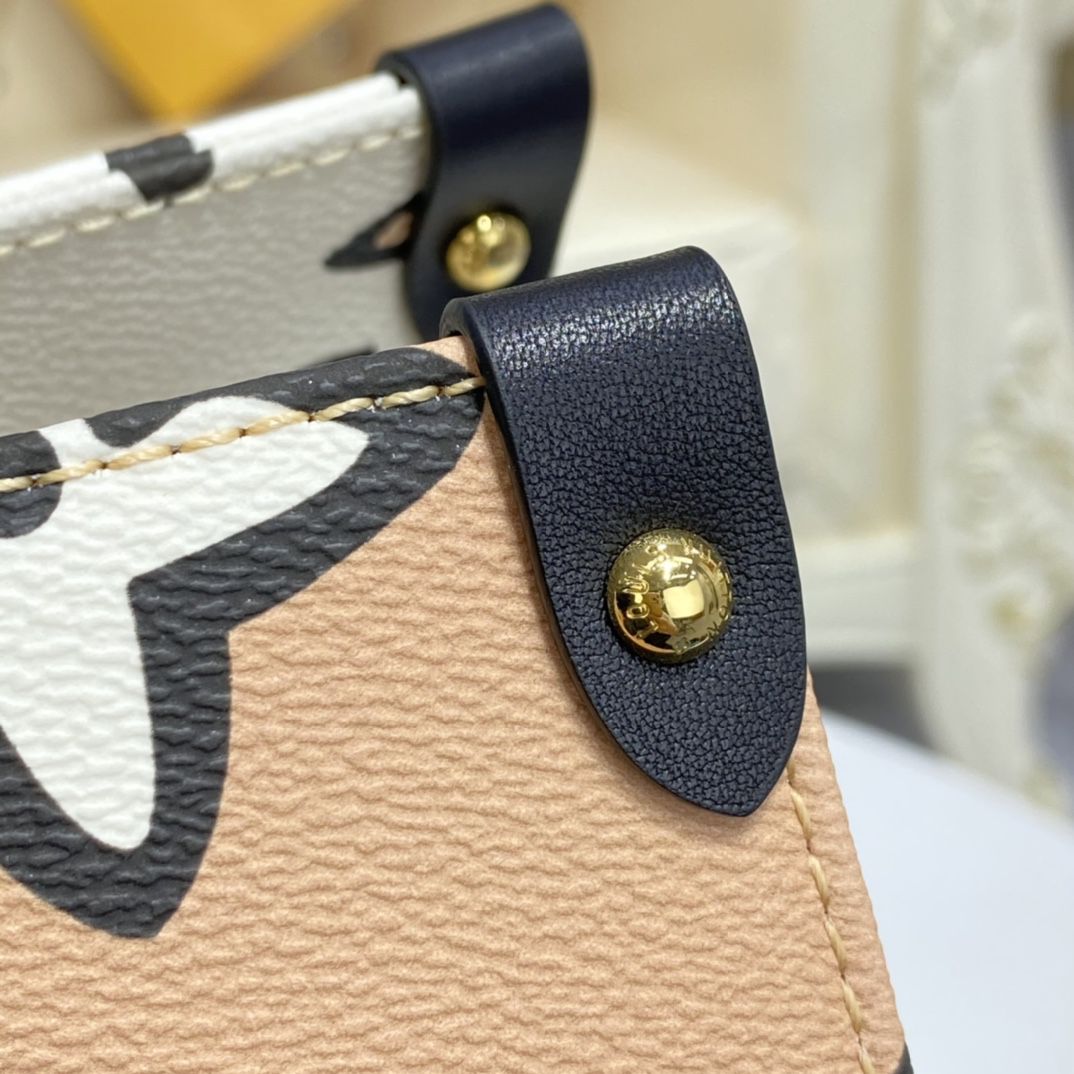 #m45814 l**is V*t*n monogram coated onthego gm tote bag