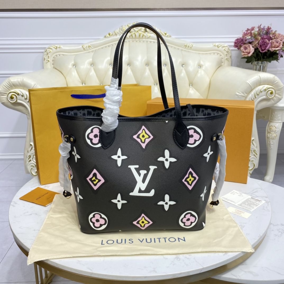 #m45818 l**is V*t*n monogram neverfull mm tote