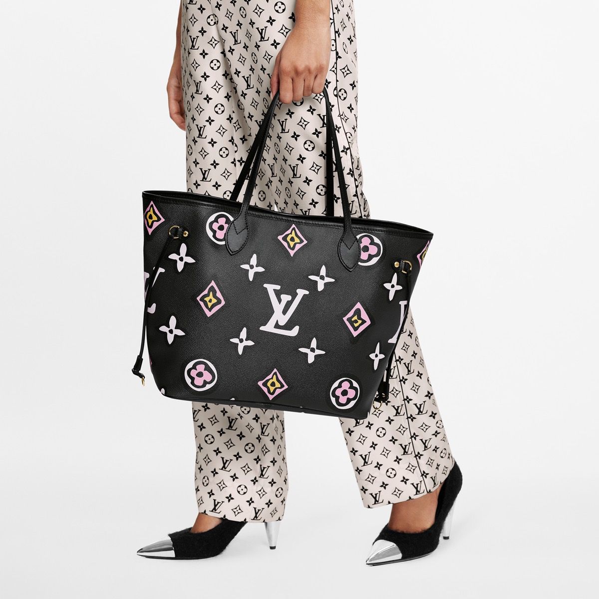 #m45818 l**is V*t*n monogram neverfull mm tote