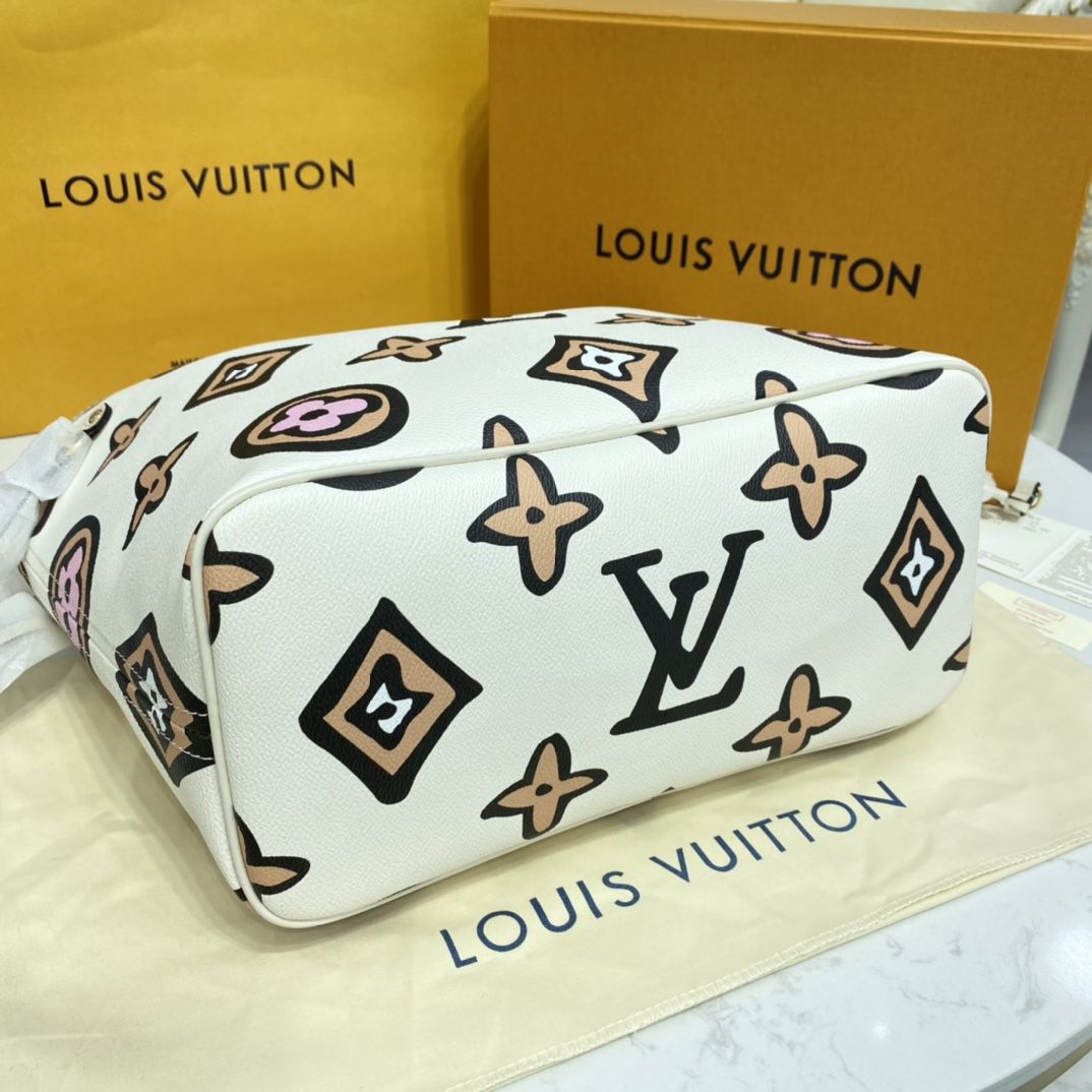 #m45819 l**is V*t*n monogram neverfull mm tote