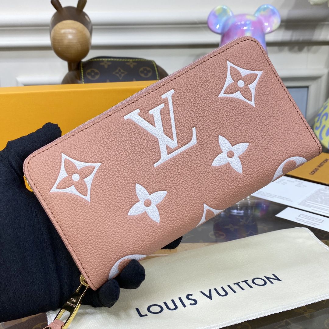 #m81645 l**is V*t*n monogram empreinte zippy wallet