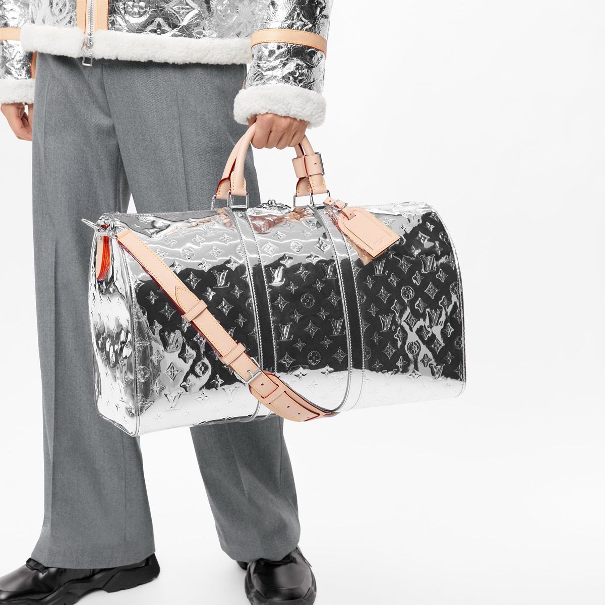 #m45886 l**is V*t*n monogram mirror keepall bandouliere 50