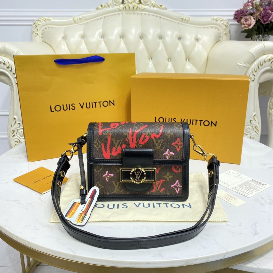 #m45889 l**is V*t*n monogram limited edition - mini dauphine
