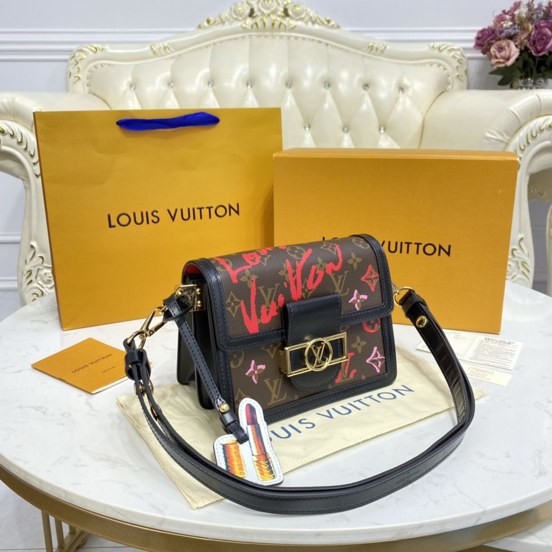 #m45889 l**is V*t*n monogram limited edition - mini dauphine