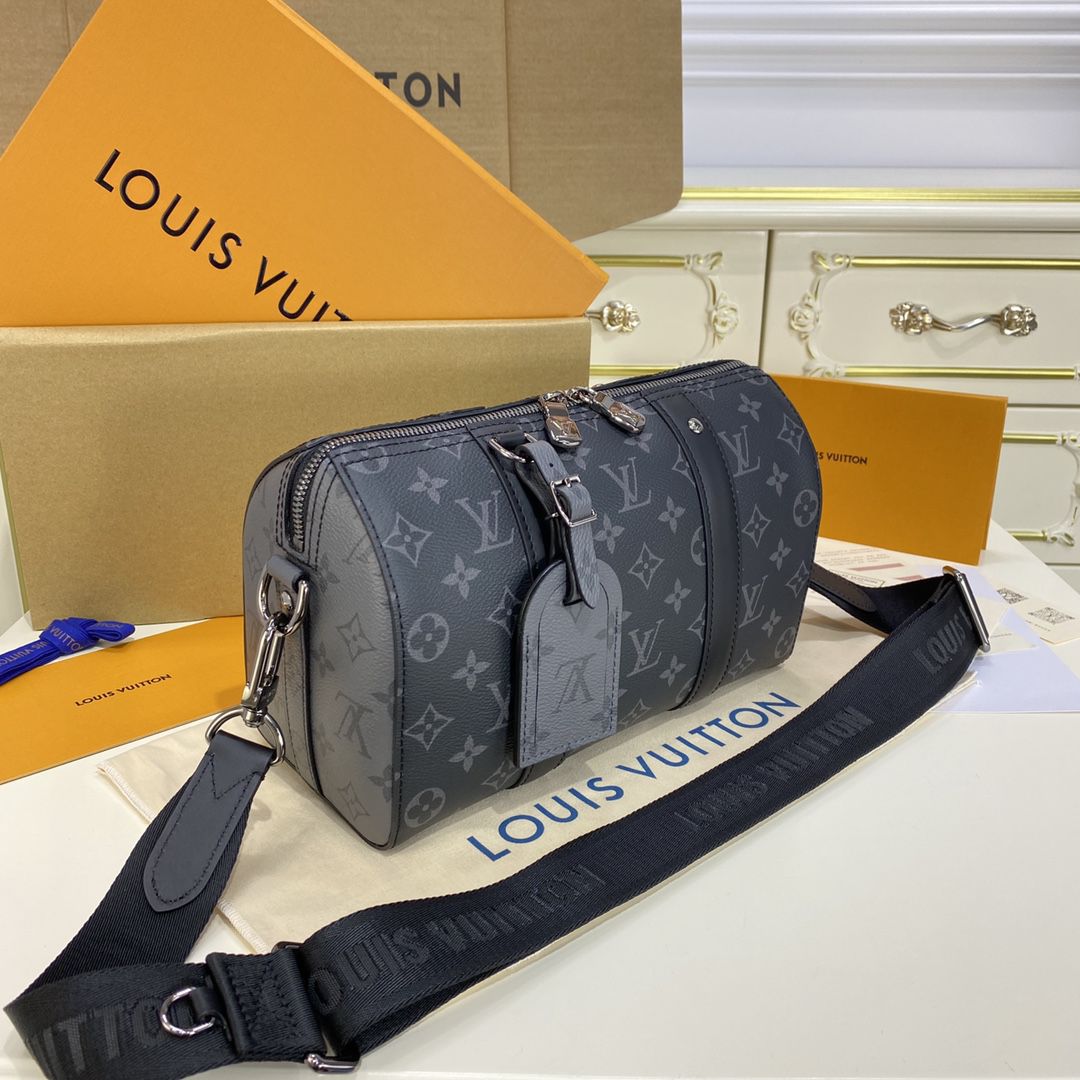 #m45936 l**is V*t*n monogram eclipse city keepall bag