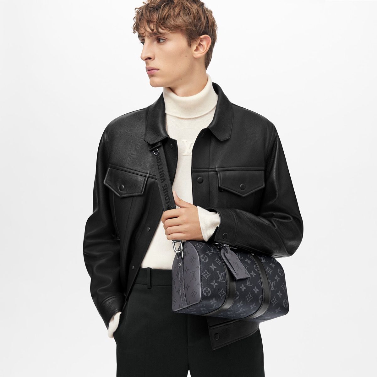 #m45936 l**is V*t*n monogram eclipse city keepall bag