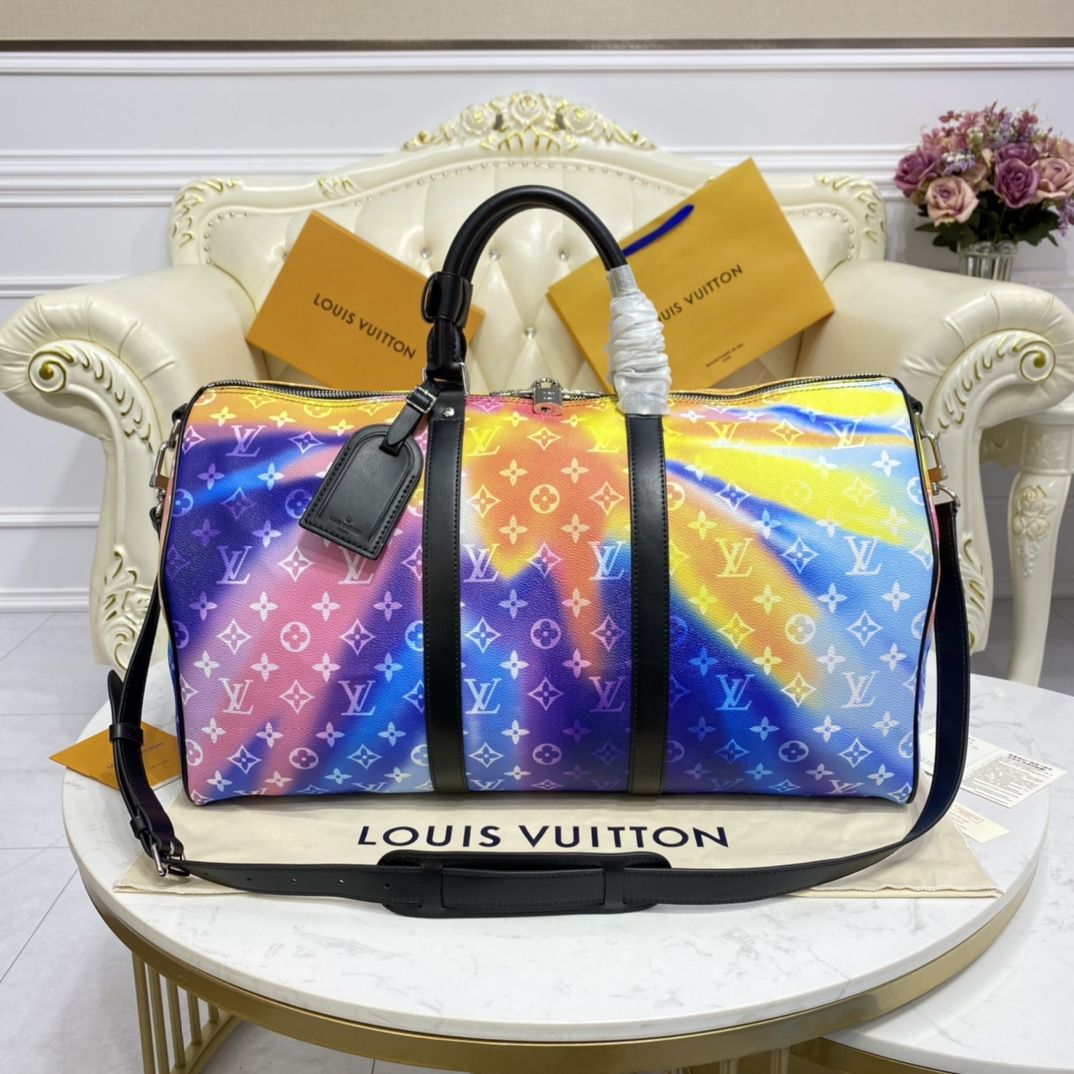 #m45942 l**is V*t*n monogram sunset  keepall bandouliere 50