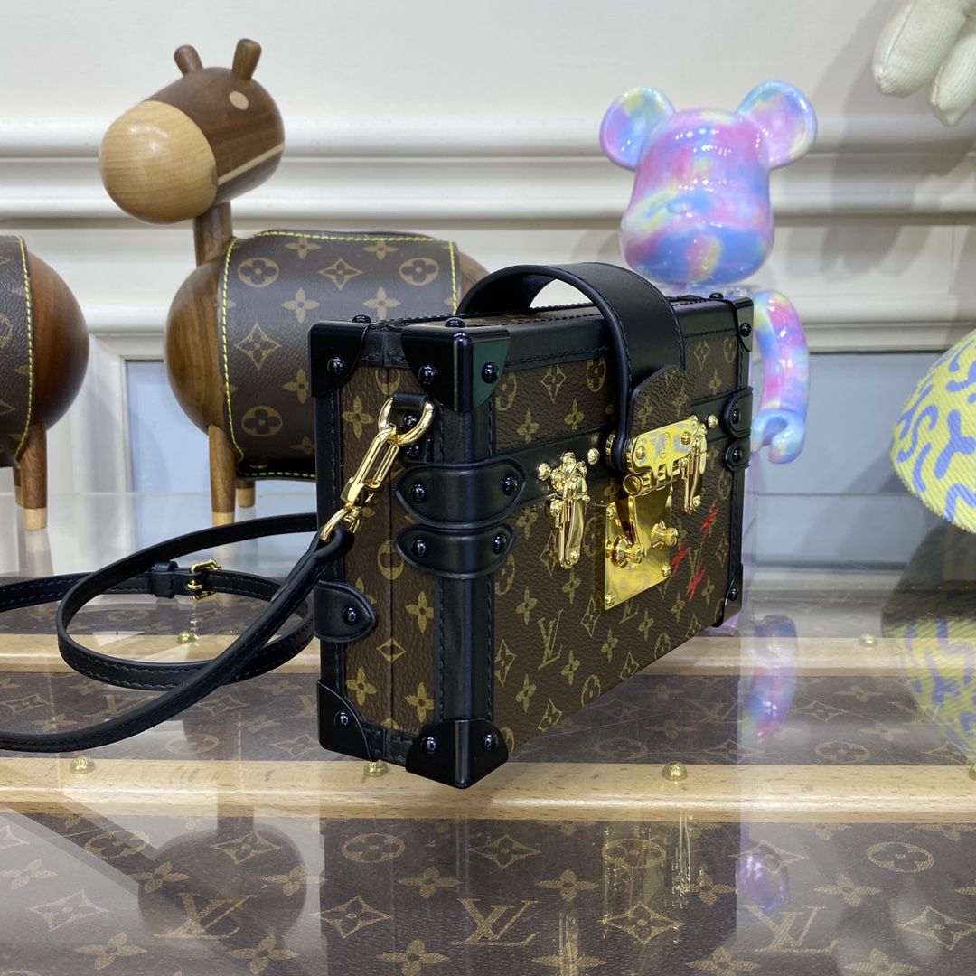 #m45943 l**is V*t*n epi petite malle handbag