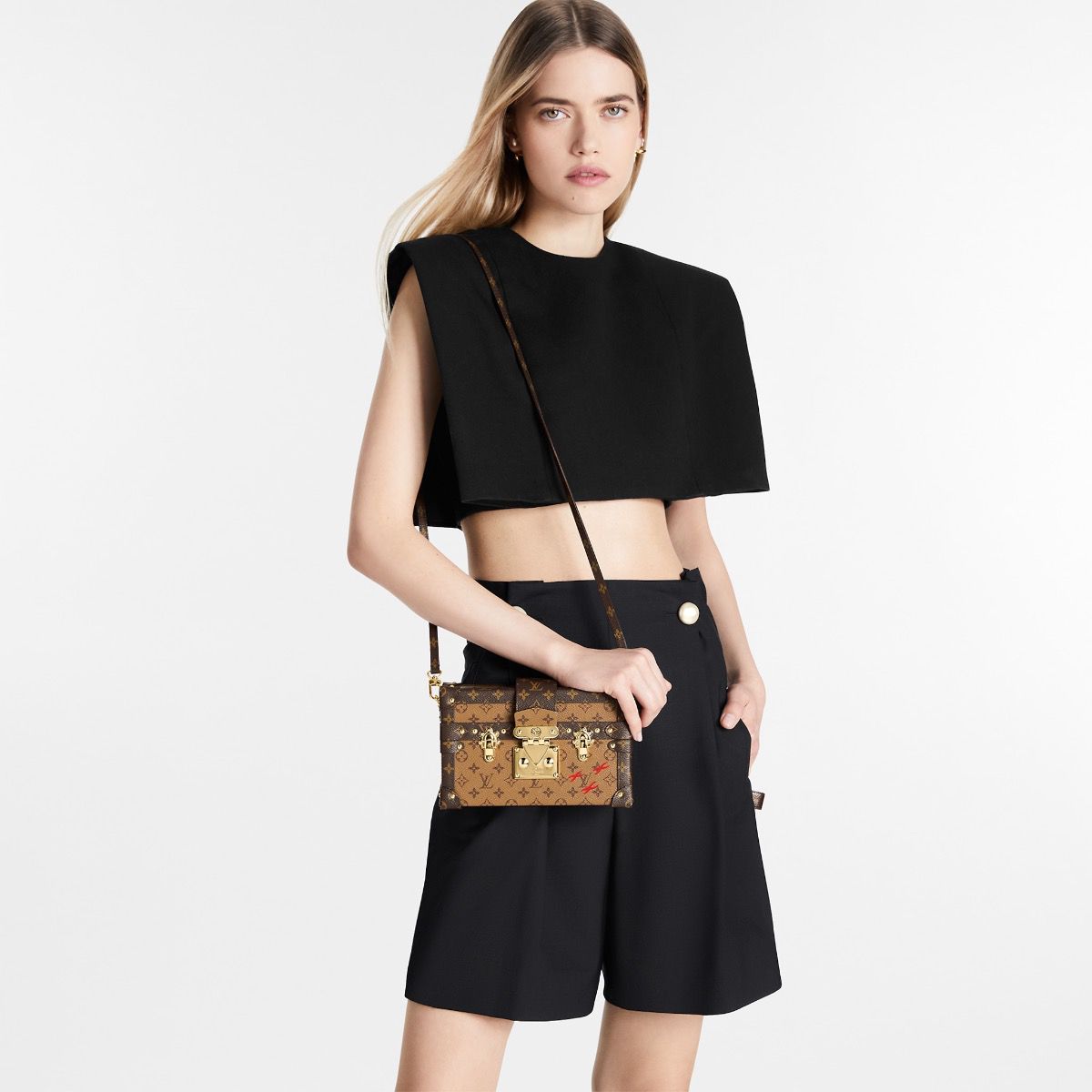 #m45960 l**is V*t*n monogram petite malle handbag