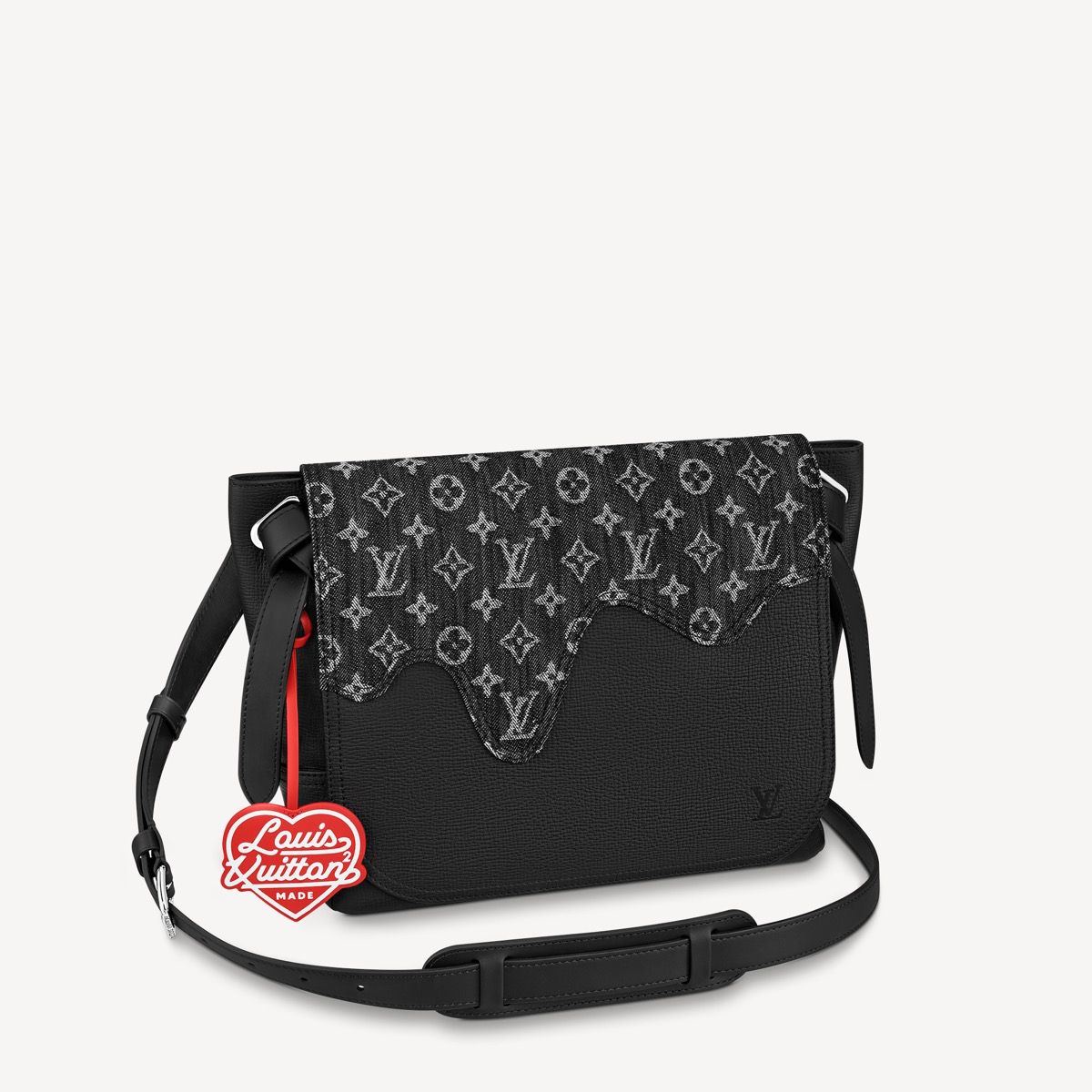 #m45971 l**is V*t*n nigo’s monogram drip besace tokyo