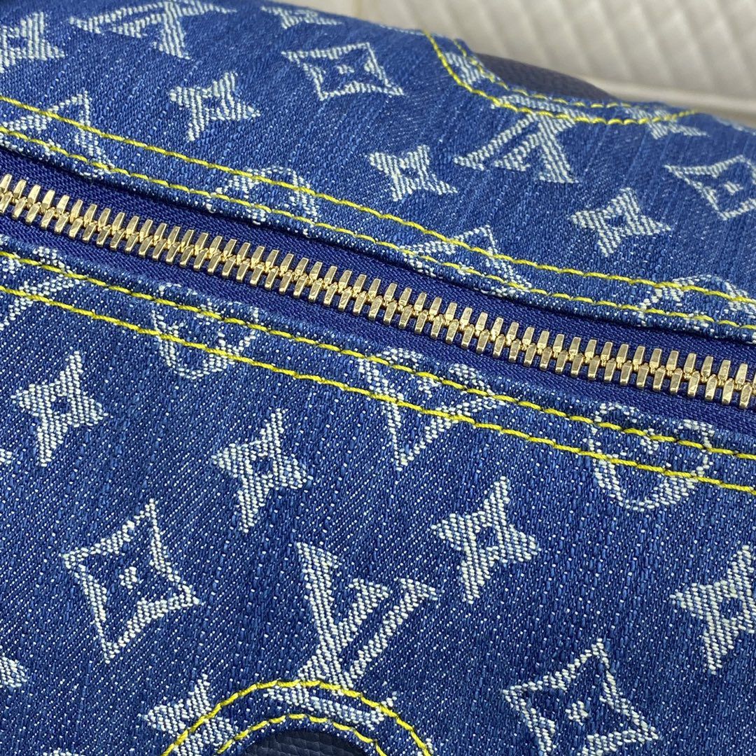 #m45975 l**is V*t*n nigo's monogram drip keepall bandoulière 50