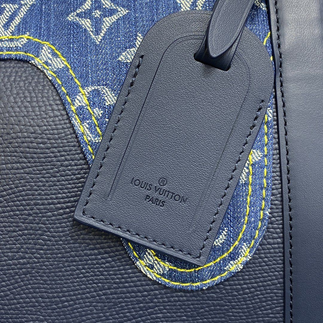#m45975 l**is V*t*n nigo's monogram drip keepall bandoulière 50