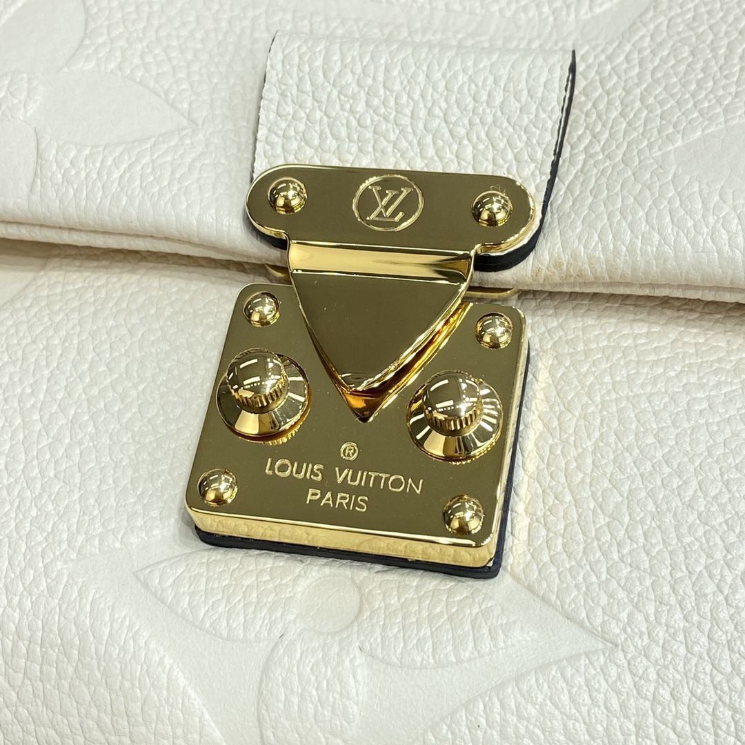 #m45976 l**is V*t*n monogram empreinte madeleine mm handbag-cream