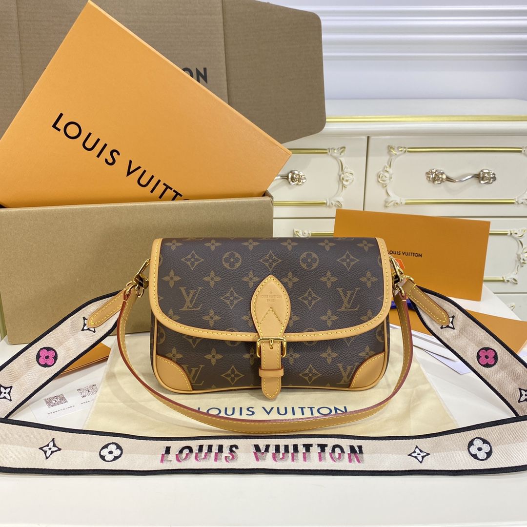 #m45985 l**is V*t*n monogram canvas diane satchel