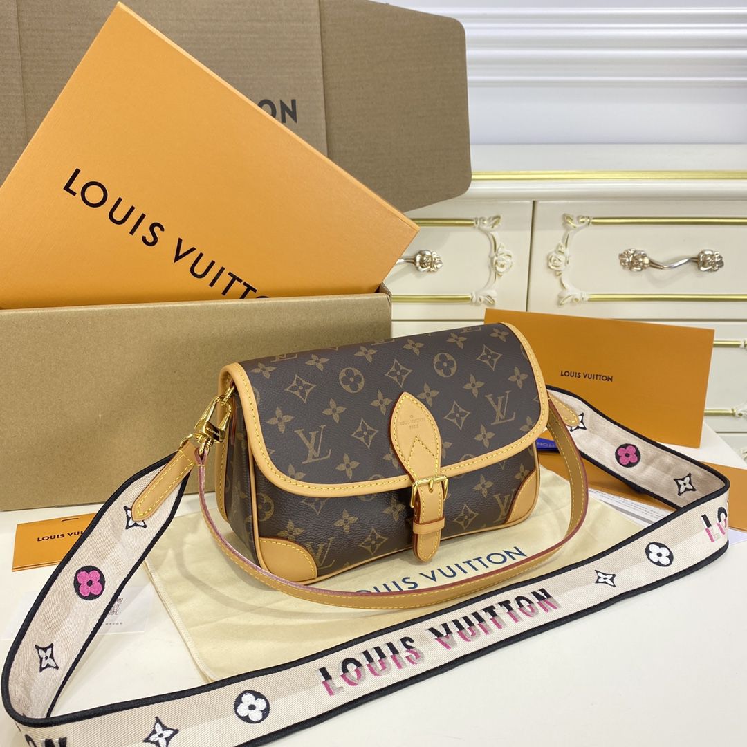 #m45985 l**is V*t*n monogram canvas diane satchel