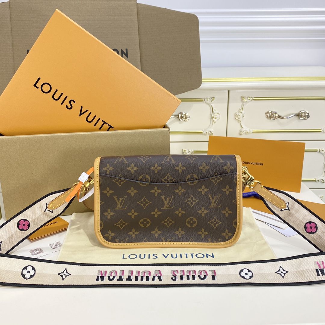 #m45985 l**is V*t*n monogram canvas diane satchel