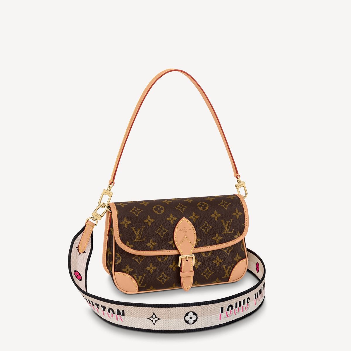 #m45985 l**is V*t*n monogram canvas diane satchel