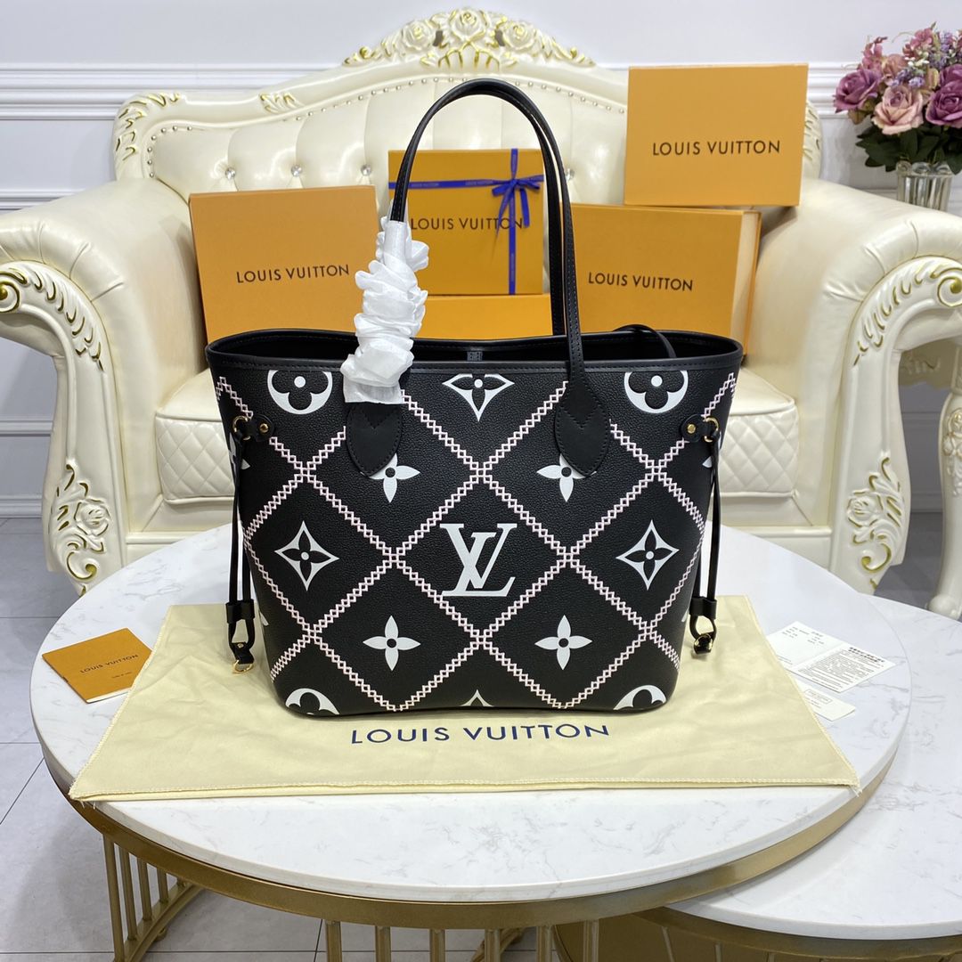 #m46040 l**is V*t*n monogram empreinte neverfull mm tote bag