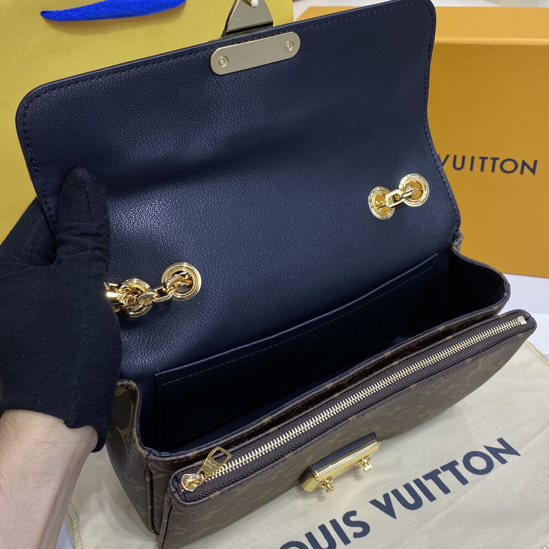 #m46126 l**is V*t*n monogram marceau chain handbag
