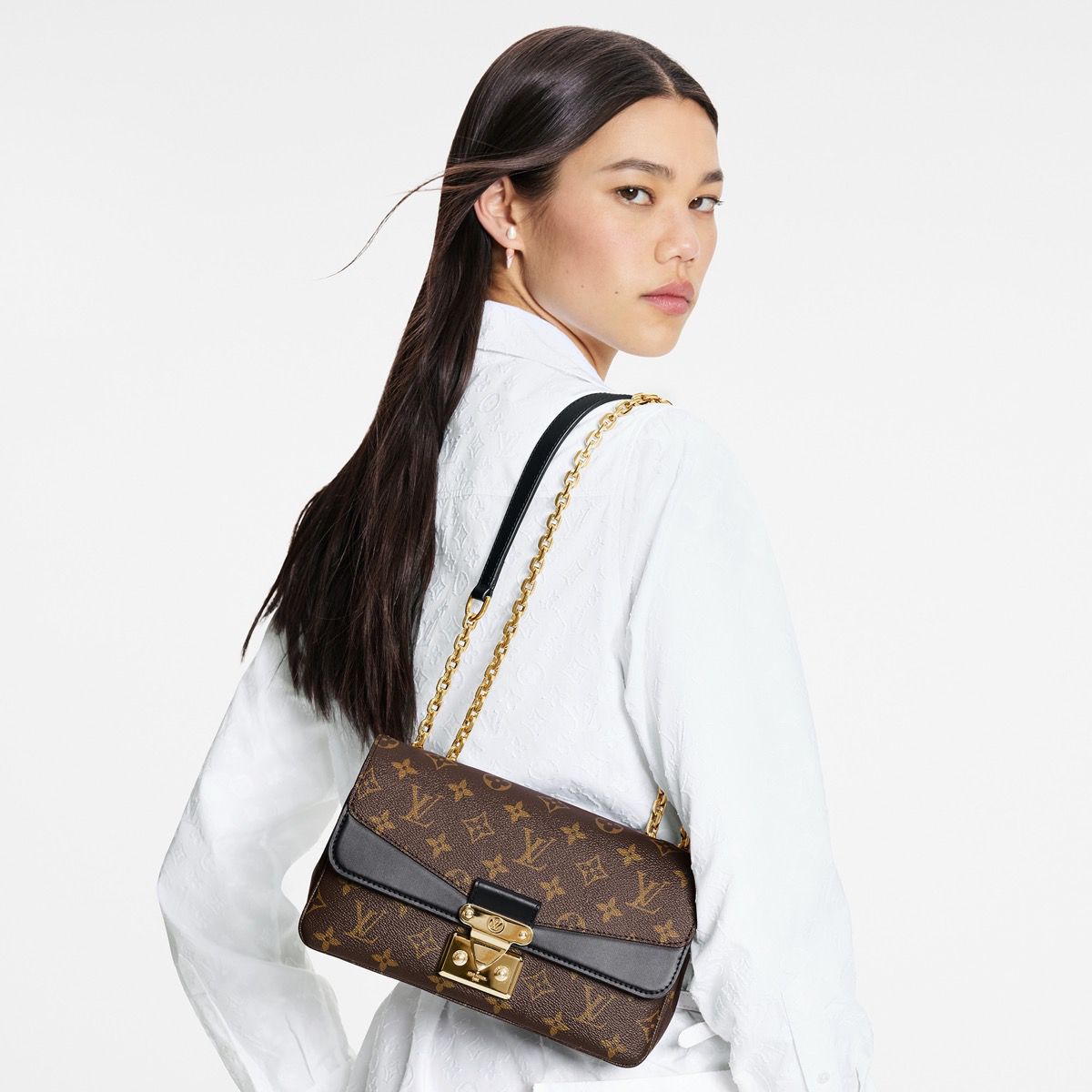 #m46126 l**is V*t*n monogram marceau chain handbag